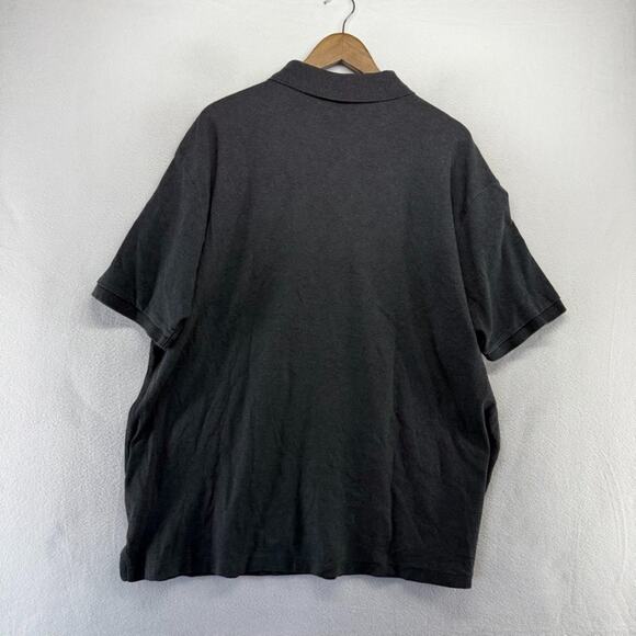 Ralph Lauren Polo Shirt Mens 3XL 3XL Big Gray Solid Embroidered Pony logo Preppy - Picture 7 of 8